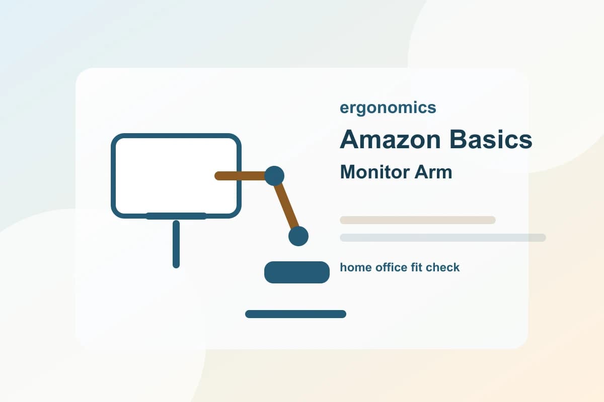 Amazon Basics Monitor Arm