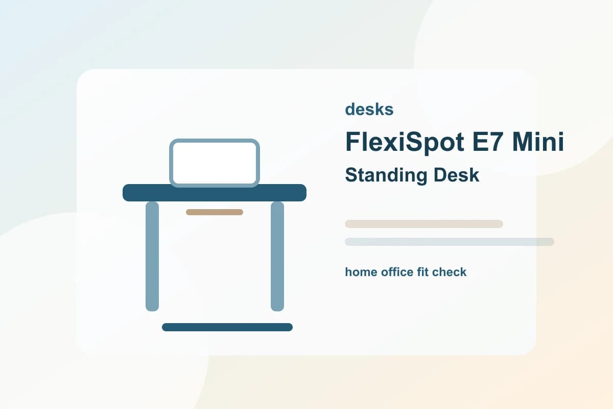 FlexiSpot E7 Mini Standing Desk